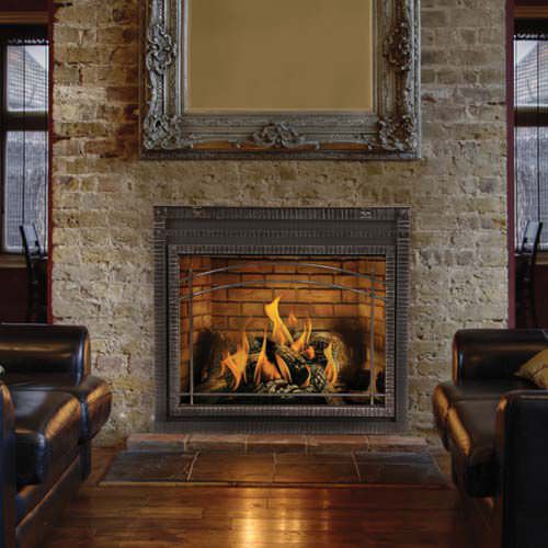 燃气壁炉 - HDX40 - Napoleon Fireplaces - 嵌入式 / 单面 / 炉膛封闭式