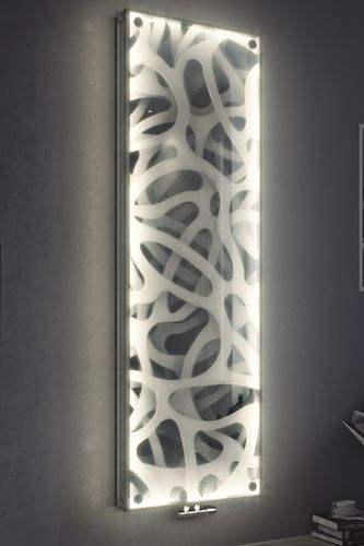 电暖气片 - MARS VITRO PICTURE LED - EUCOTHERM - 0...500 w / 现代风格 / 玻璃