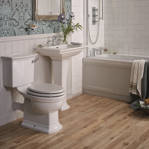 落地式台盆 - PHPW06/061/063 & PHPW09 - HERITAGE BATHROOMS - 陶瓷 / 正方形 / 传统风格
