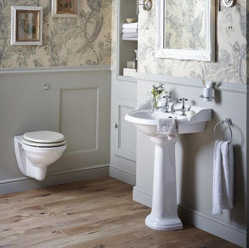 壁挂式马桶 - PDWW00 - HERITAGE BATHROOMS - 陶瓷 / 现代