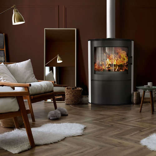 木材采暖炉 - KOZA/AB/S/2/KAFEL/BIALA - KRATKI - 4 kW / 5 kW...10 kW / 12 kW