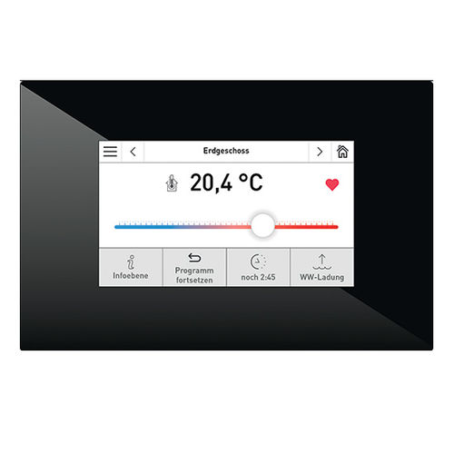 系统加热控制键盘 - INFOWIN TOUCH - Windhager Zentralheizung GmbH - 壁挂 / 触摸屏