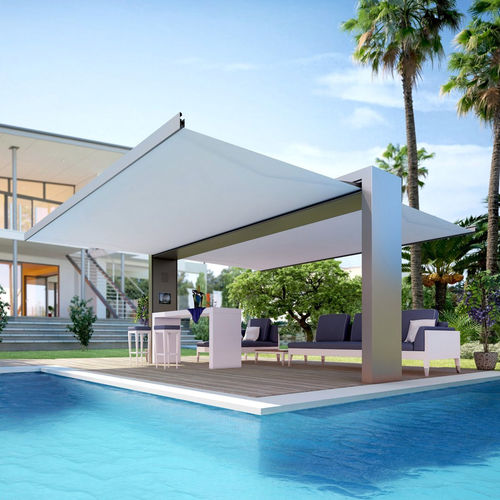 独立凉棚架 - X-STYLE - Proverbio Outdoor Design - 金属 / 商用