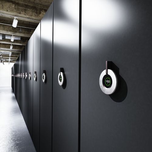 仓储可移动货架搁板 - COMPACTUS DYNAMIC II - Bruynzeel Storage Systems - 档案 / 电子 / 钢