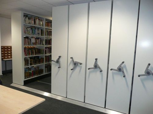 仓储可移动货架搁板 - COMPACTUS® XTR MANUEL - Bruynzeel Storage Systems - 图书馆用 / 档案 / 机械