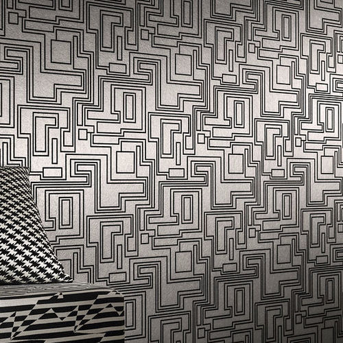 丝绒墙面材料 - ELECTRO MAZE - Kirkby Design - 云母 / 布艺 / 家用
