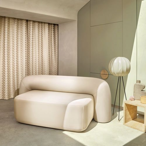 室内装饰面料 - GRAPHIC NATURE : DIP - Kirkby Design - 用于窗帘 / 单色 / 棉质