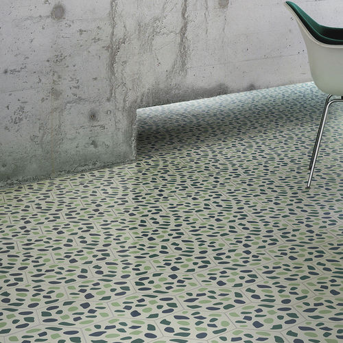 水泥瓷砖 - GRIT - BISAZZA BAGNO - 大理石颗粒 / 客厅 / 墙面