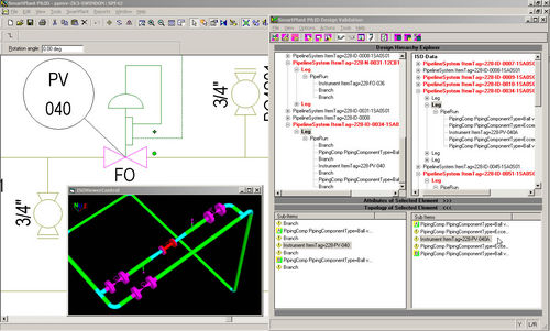工艺流程图P&ID软件 - SMARTPLANT® DESIGN VALIDATION - Intergraph - 用于钢结构