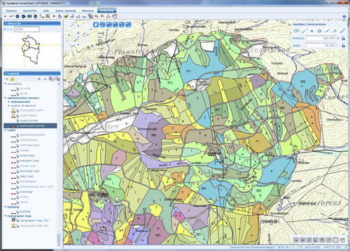 地理资讯系统GIS软件 - GEOMEDIA SMART CLIENT - Intergraph - 用于钢结构