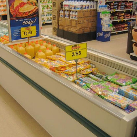岛台冷藏展示柜 - FN - Hussmann - 用于商店 / 冷冻食品
