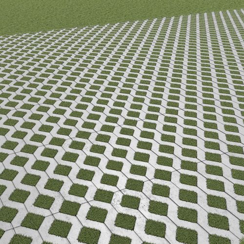 混凝土草坪砖 - HEXAGONAL COVER GRID - A Cimenteira do Louro