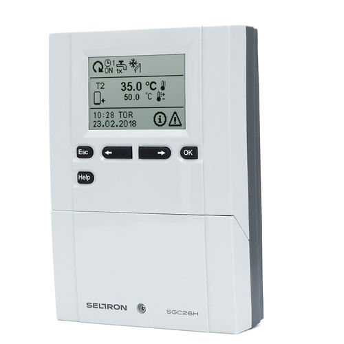 壁挂暖气调节器 - SGC26H - Seltron - 太阳能热水器 / 可远距离控制