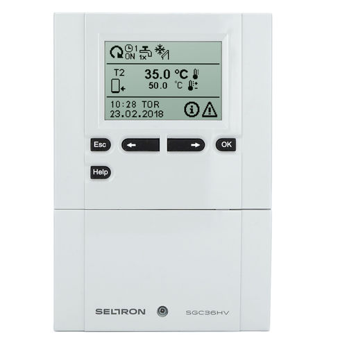 壁挂暖气调节器 - SGC67HV - Seltron - 太阳能热水器 / 可远距离控制