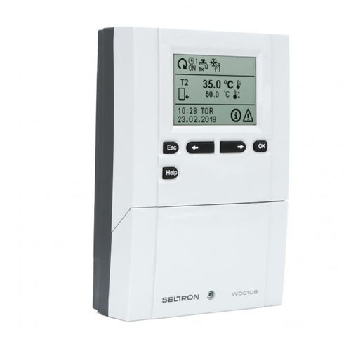 DIN导轨暖气调节器 - WDC10B - Seltron - 壁挂 / 以及冷却 / 可远距离控制