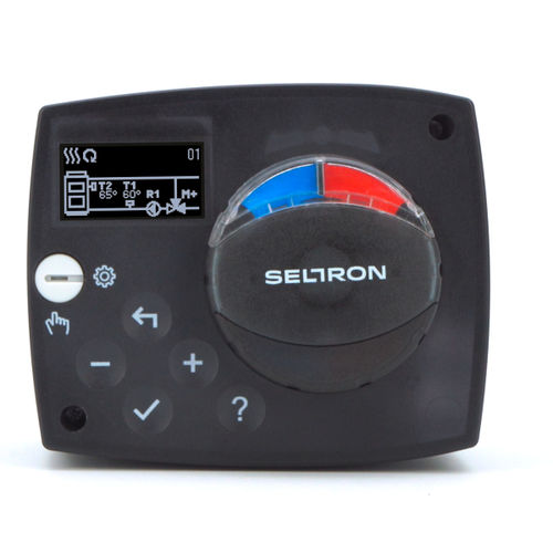 明装暖气调节器 - ACC30 - Seltron - 以及冷却 / 可远距离控制 / 阀门调节