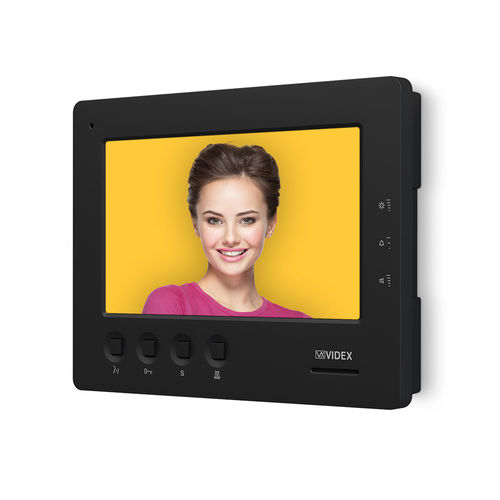 白色可视对讲机 - 6778 - Videx Electronics S.p.A. - 黑色 / 嵌入式 / 室内