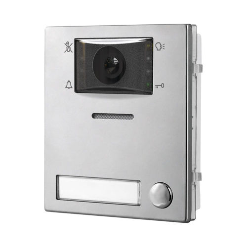 哑光不锈钢可视对讲机 - 4533X-1 - Videx Electronics S.p.A. - 不锈钢 / 白色 / 嵌入式