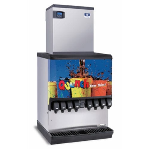 台面式制冰机 - IBF0620C - Manitowoc Foodservice - 专业 / 远程冷却 / 可提供冰水