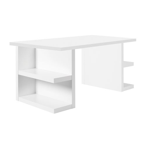 现代风格办公桌 - MULTI 160 - TEMAHOME - 木质 / 面板底座 / 用于远程工作