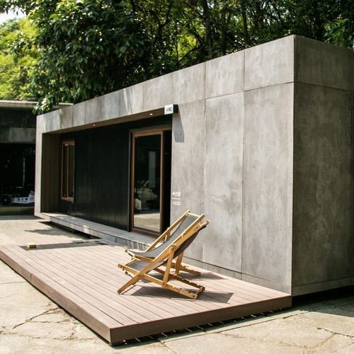 面板立面 - VIROC®  - Investwood S.A - 粘合板 / 水泥 / 复合材料