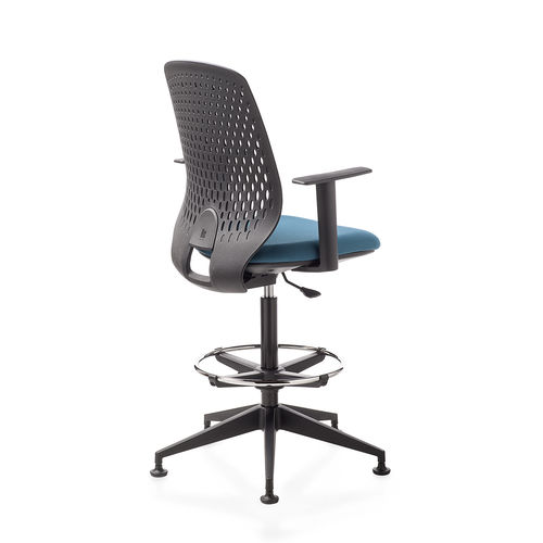 现代风格办公椅 - KEY SMART STOOL - KASTEL srl - 室内 / 布料 / 聚丙烯