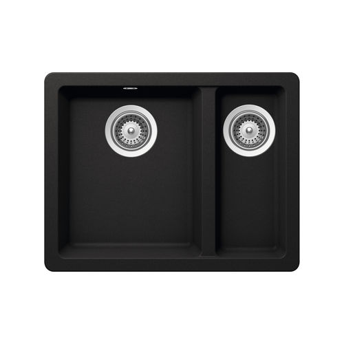 双槽厨房水槽 - 60 BB - RODI HOME – kitchen sinks and accessories - 无排水板 / 复合材料 / 嵌入式