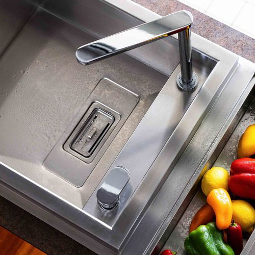 台面调温龙头 - BOX QS 3000 - RODI HOME – kitchen sinks and accessories - 不锈钢 / 厨房 / 双孔