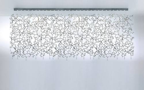吊灯 - CURTAIN EXTRA LARGE - Serip - 青铜 / 玻璃 / 传统风格