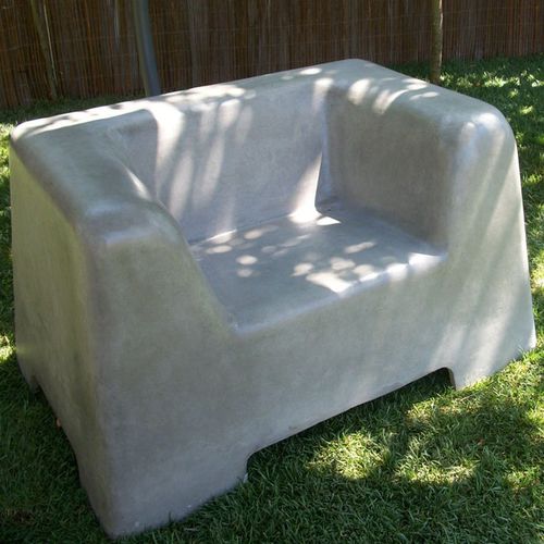 现代风格扶手椅 - STREET SOFA : 550 - SIT Urban Design - 玻璃纤维混凝土 / 花园 / 公共空间