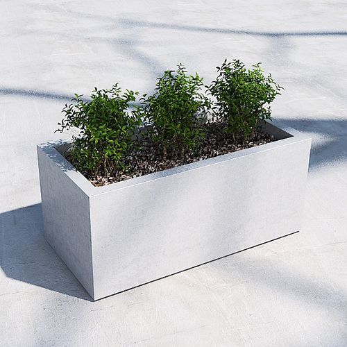 混凝土花坛 - BASIC : 205.MC - BOX - SIT Urban Design - 长方形 / 现代风格 / 公共空间