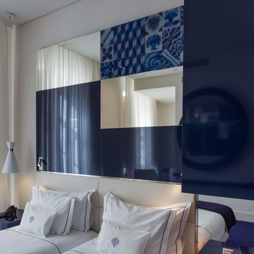 装饰玻璃板 - HOTEL PORTUGAL - BISELARTE - 夹层 / 装饰 / 数字印刷