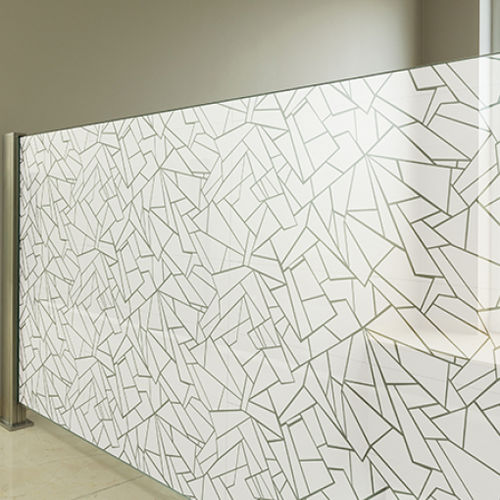 玻璃装饰薄膜 - VITRA - SolarScreen International - 用于隔墙 / PET / 粘贴式