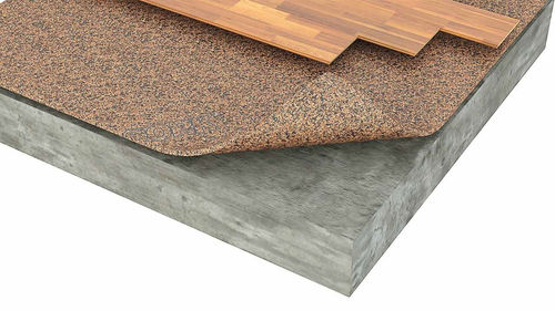 垫隔音垫层 - ACOUSTICORK T66 - Total Vibration Solutions TVS - 橡胶 / 软木