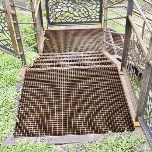 电镀钢格子板 - Corten - JK TECHNIC - 用于外墙