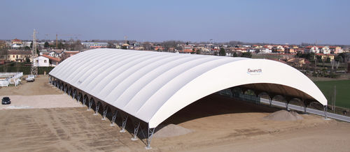 金属框架张拉膜 - INDOOR RIDING ARENAS - Favaretti - 屋顶 / PVC膜