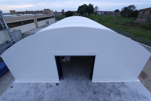 金属框架张拉膜 - STORAGE BUILDINGS - Favaretti - 屋顶 / 工业用途 / PVC膜