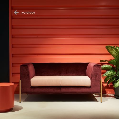 现代风格沙发 - COOL - UFFICIO DESIGN ITALIA - 布料 / 带扶手 / 椅垫可拆除