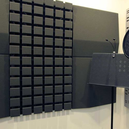 壁挂隔音板 - CUBESORB® - Jocavi - Acoustic Panels, Lda - 用于天花板 / 三聚氰胺 / 方形