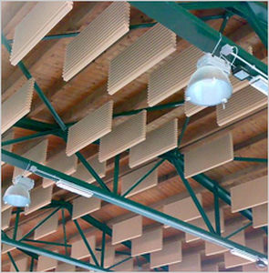 密胺声障板 - WIDEBAFFLE® - Jocavi - Acoustic Panels, Lda - 悬挂式 / 墙面 / 长方形