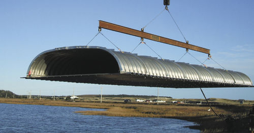 金属波浪板 - STRUCTURAL PLATE - Armtec - 拱形 / 铝制 / 用于桥梁工程