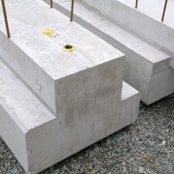 预制混凝土梁 - concast - 矩形截面 / 边瓦 / 用于楼板