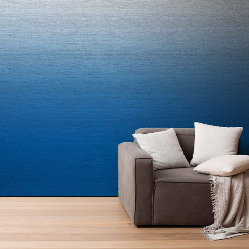 现代风格墙纸 - COBALT - CALICO WALLPAPER - 单色 / 仿布 / 蓝色