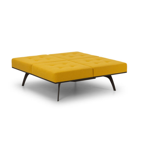 现代风格软包长凳 - MILLEPIEDI - True Design srl - 布料 / 钢 / 商用