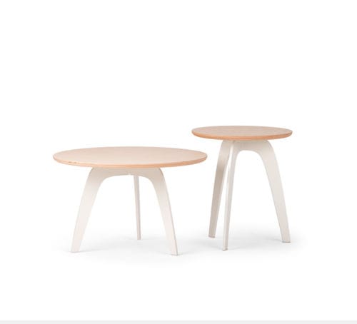 现代风格茶几 - MILLEPIEDI - True Design srl - 木质 / 金属桌脚 / 圆形