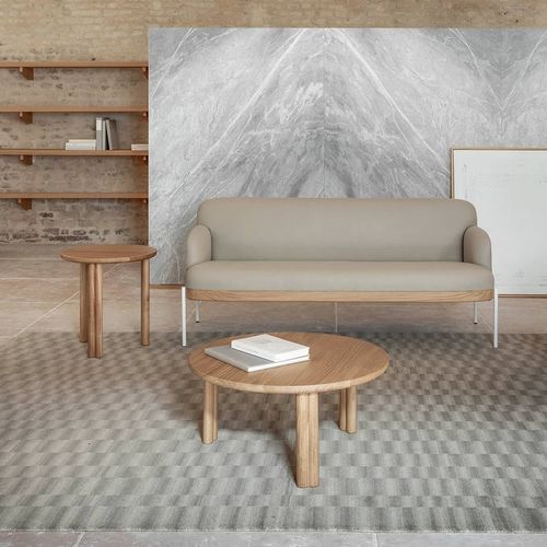 现代风格沙发 - ABISKO - True Design srl - 布料 / 带扶手 / 灰色