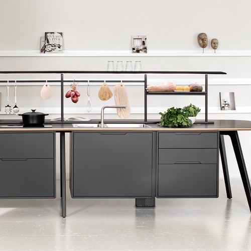 木质现代厨房岛台 - WING  - True Design srl - 大型 / 商用厨房 / 仓储
