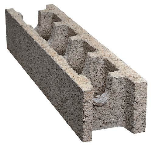 木制混凝土模板块 - ISOSPAN STANDARD - isospan Baustoffwerk GmbH - 用于承重外墙 / 用于隔断墙 / 建筑物