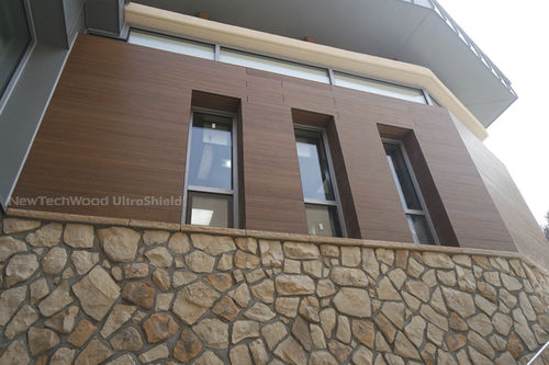 立面板 - US09 - newtechwood - 复合材料 / 凹凸 / 仿木