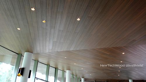 木质吊顶 - ULTRASHIELD® - newtechwood - 条形